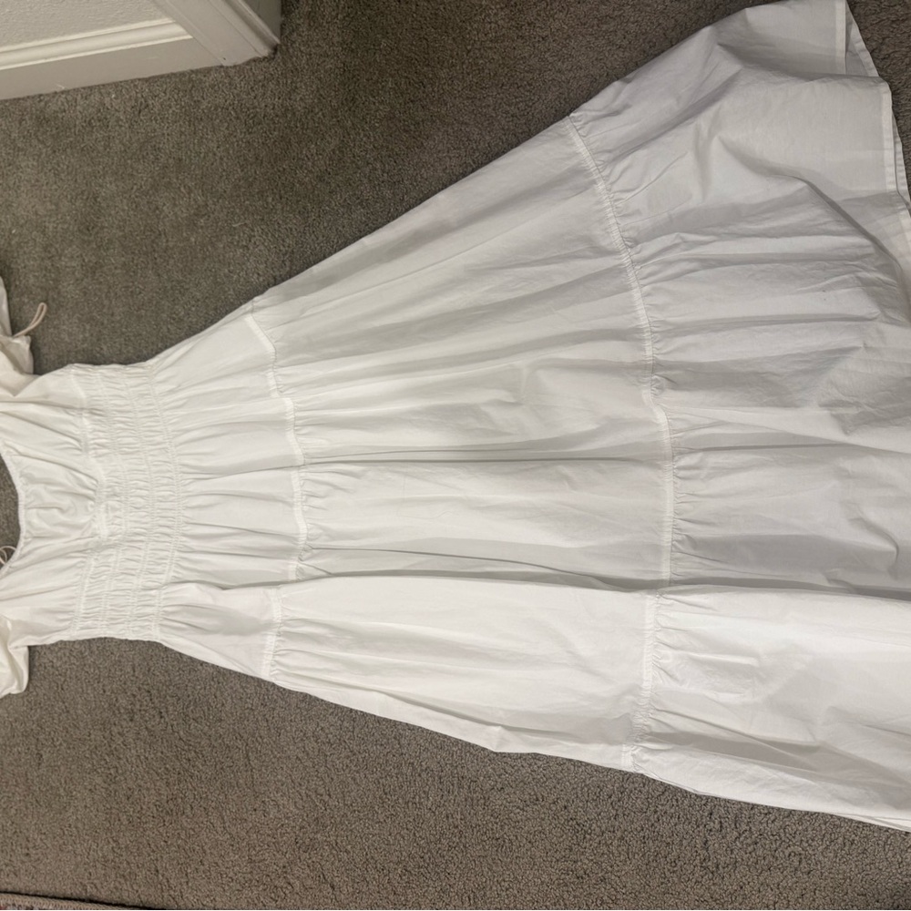 Aritzia Wilfred Poplin Dress